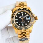 C Factory ROLEX GMT-Master II Jubilee 904L Yellow Gold 40mm watch with 3285